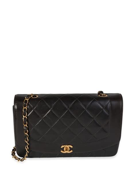 chanel diana black|CHANEL Pre.